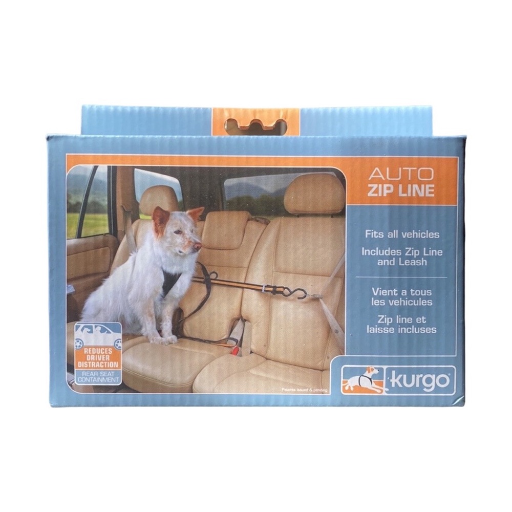 Kurgo Auto Zip Line For Dogs New In Sealed Box